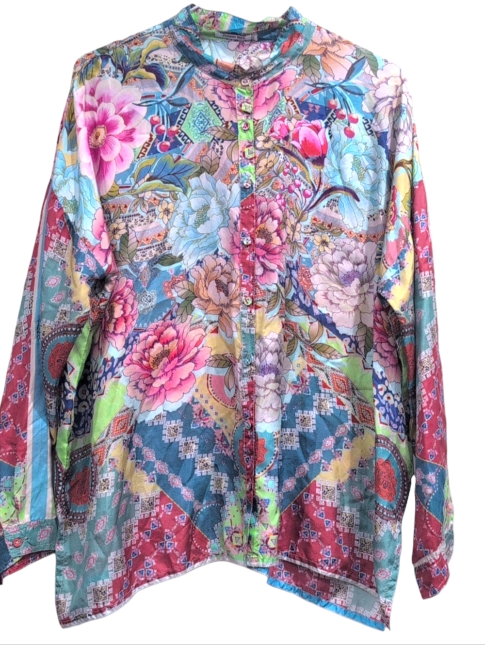 Johnny Was Prisma Seline Button Down Small - Picture 7 of 10